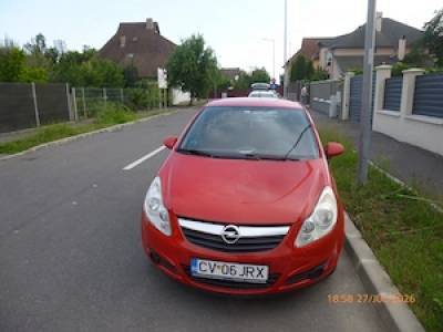 Opel corsa D 1,2 benzina, 3 usi, 72,000Km
